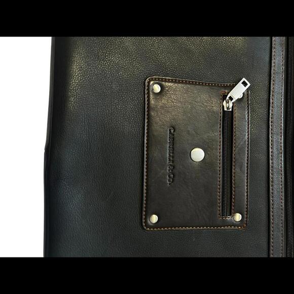 Stylish Leather Laptop Sleeve by Campbell & Co. - Picture 3 of 9